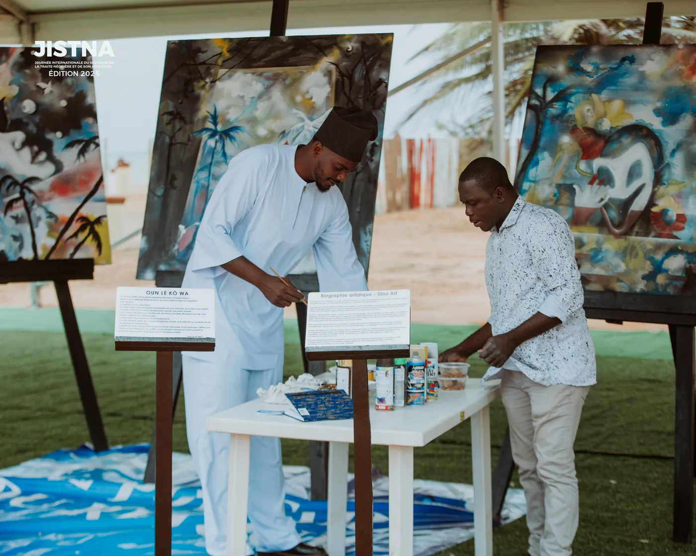 Artistes peintres en démonstration, édition 2025